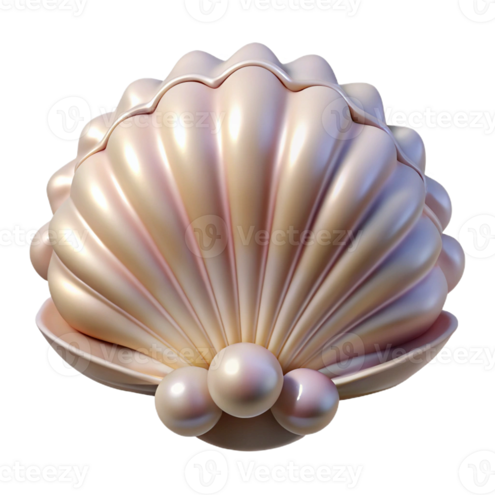 beautiful modern A close-up of a seashell, intricate details, pearly texture, soft light, detailed png