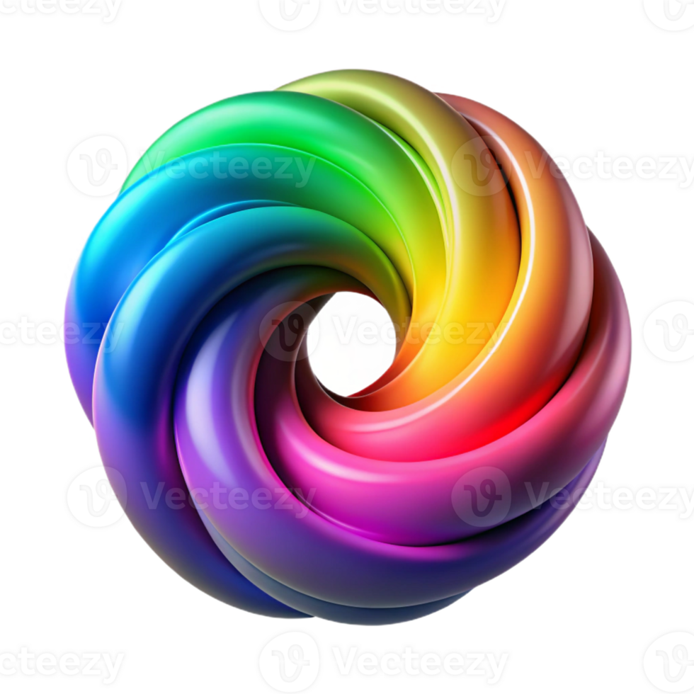 impressive abstract A swirling vortex of rainbow-colored smoke, illuminated by a black light, Abstract Photography style exclusive png