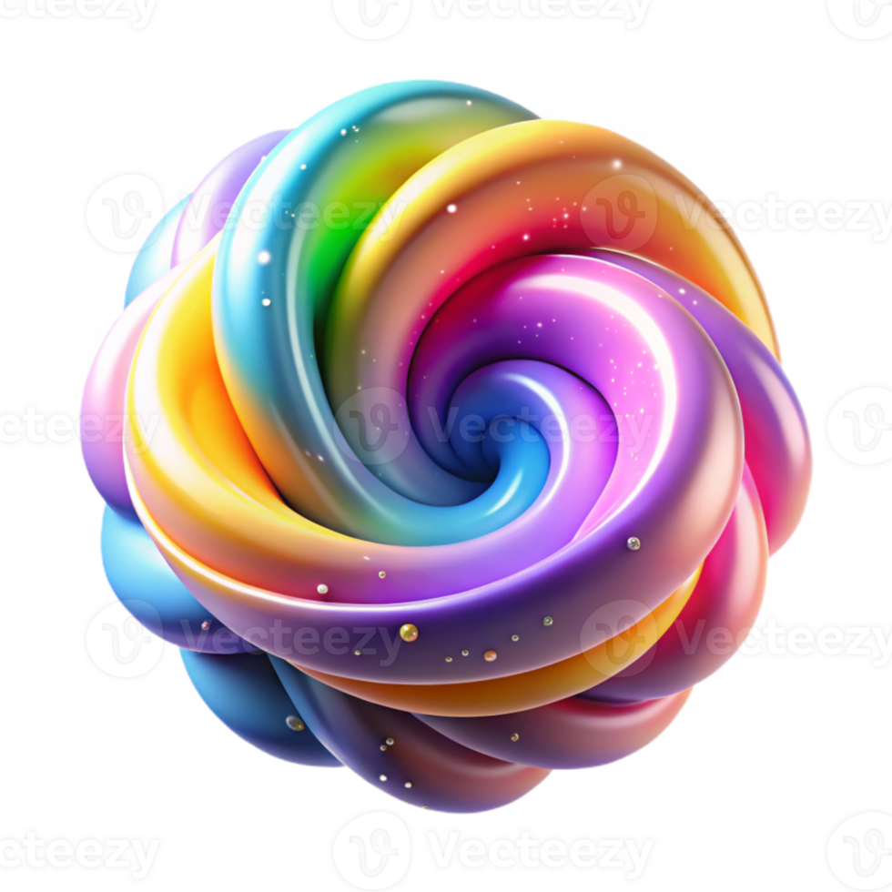 serene abstract A field of colorful particles, swirling and dancing in a chaotic yet harmonious pattern, illuminated by a soft, ambient light, with a bokeh effect high quality png