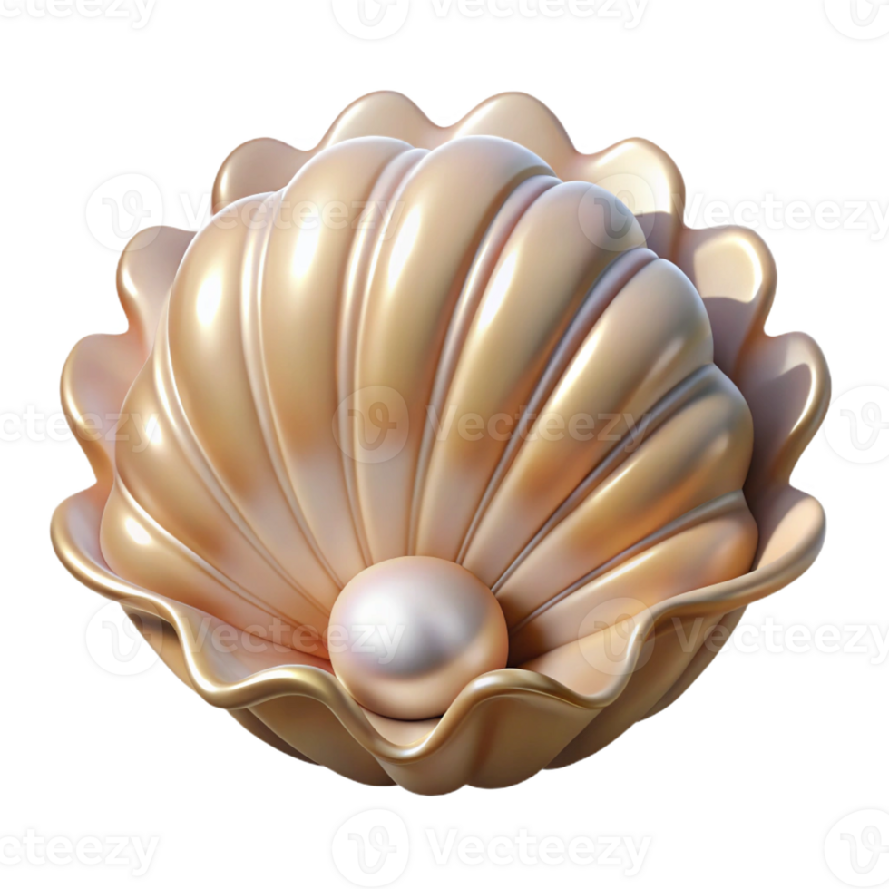 serene modern A close-up of a seashell, intricate details, pearly texture, soft light, exclusive png