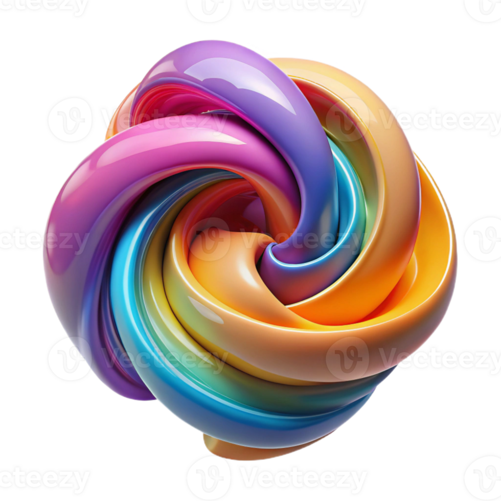 vibrant creative A swirling mass of colorful paint, blending and merging in a fluid, organic motion, in an abstract expressionist style 4K png