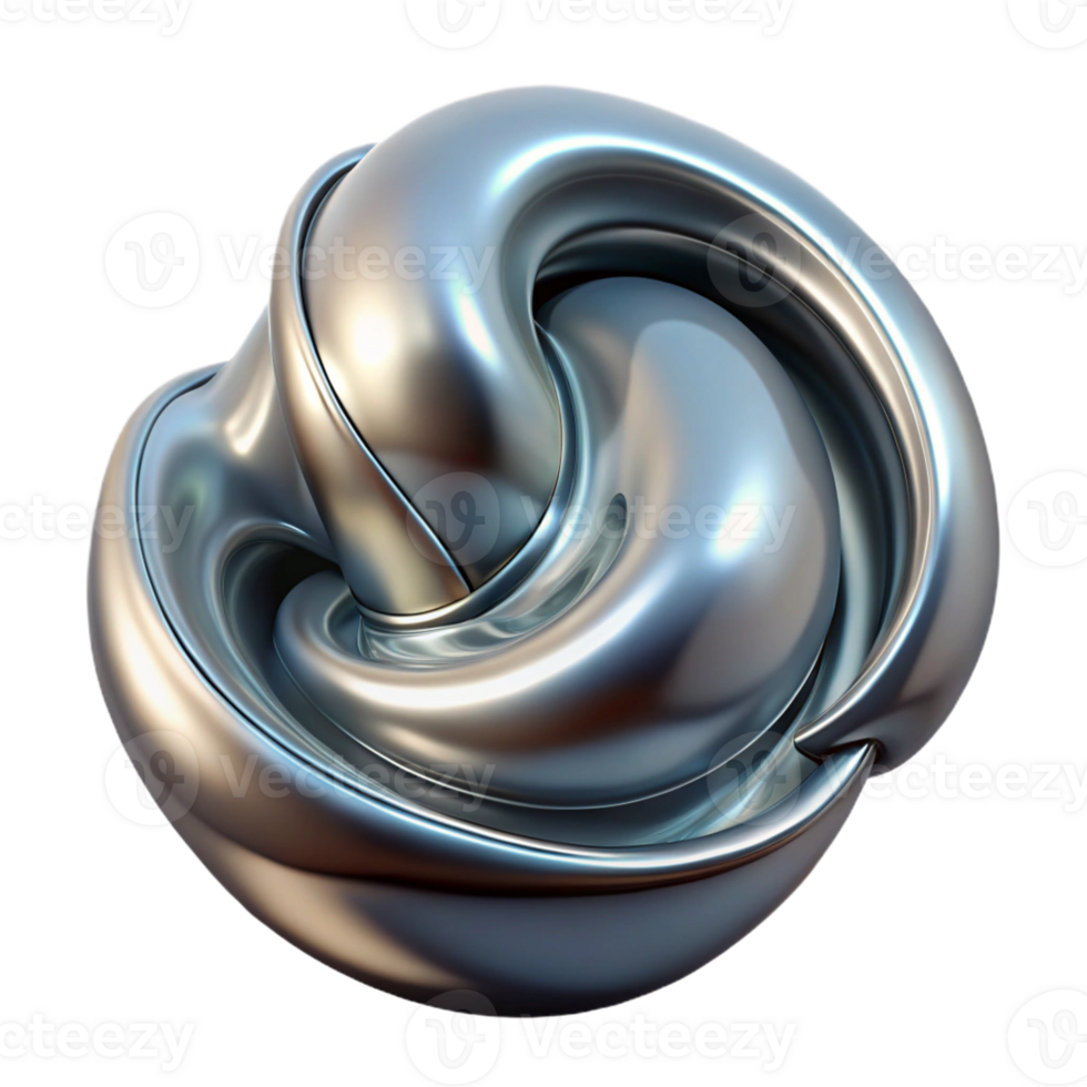 dramatic creative Fluid, metallic shapes resembling liquid mercury, morphing and swirling together, illuminated by a sharp, directional light from the side. Style Surrealism high quality png