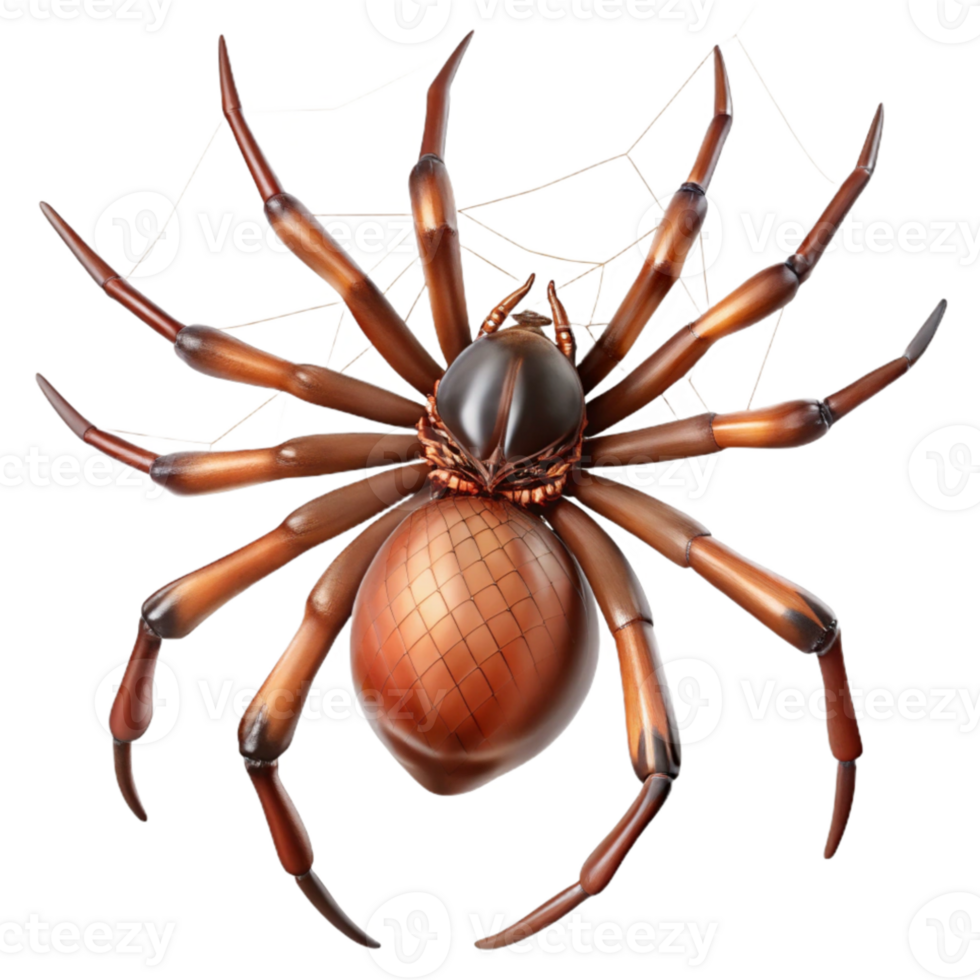 extraordinary minimalist A close-up of a spider spinning a web, intricate details, delicate threads, macro photography high quality png