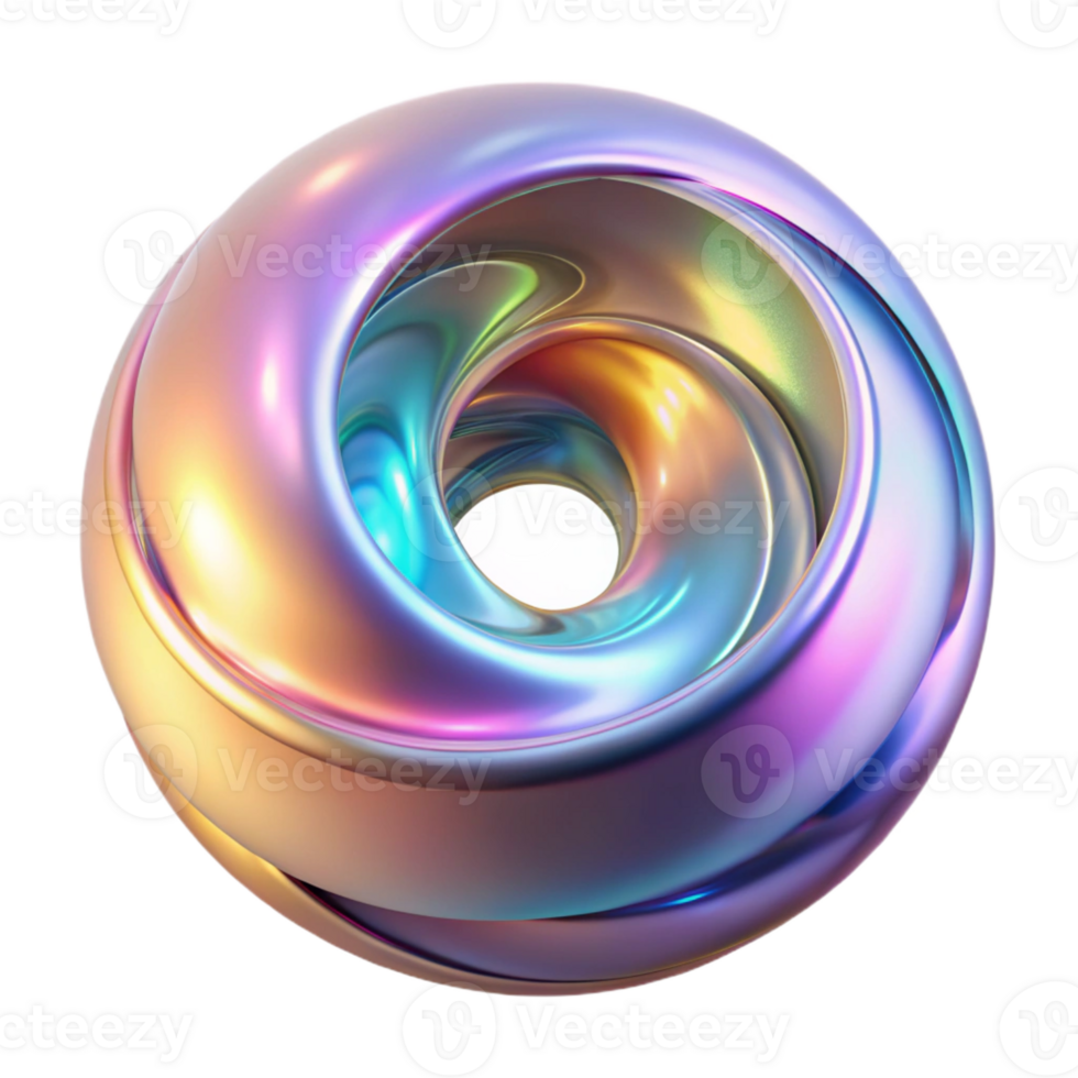 extraordinary abstract A swirling vortex of liquid light, with iridescent hues and a reflective surface, illuminated by a dramatic spotlight. Abstract expressionist style 4K png