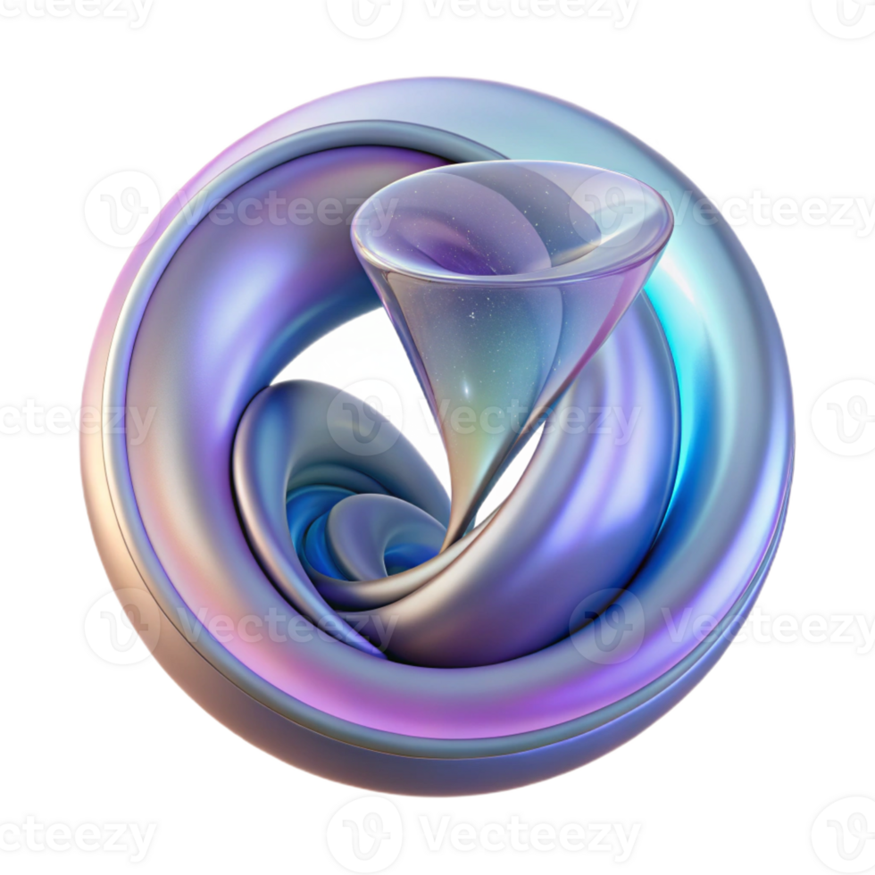 wonderful creative An abstract representation of time rendered in swirling, chrono-photographic style, illuminated by fading light exclusive png