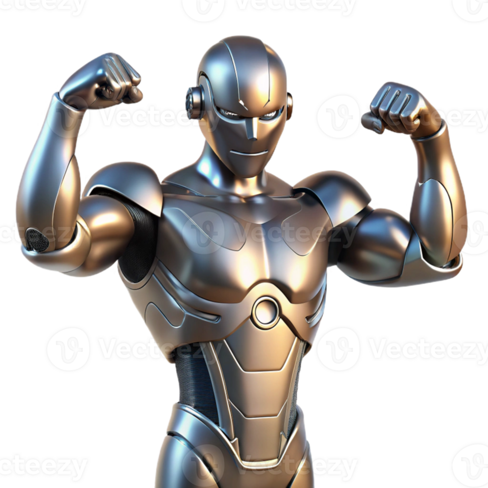 extraordinary classic A futuristic exoskeleton enhancing human strength, metallic sheen, industrial design style detailed png