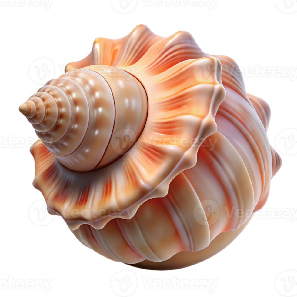 vibrant classic A close-up of a seashell, intricate texture and patterns, soft lighting, studio photography professional png