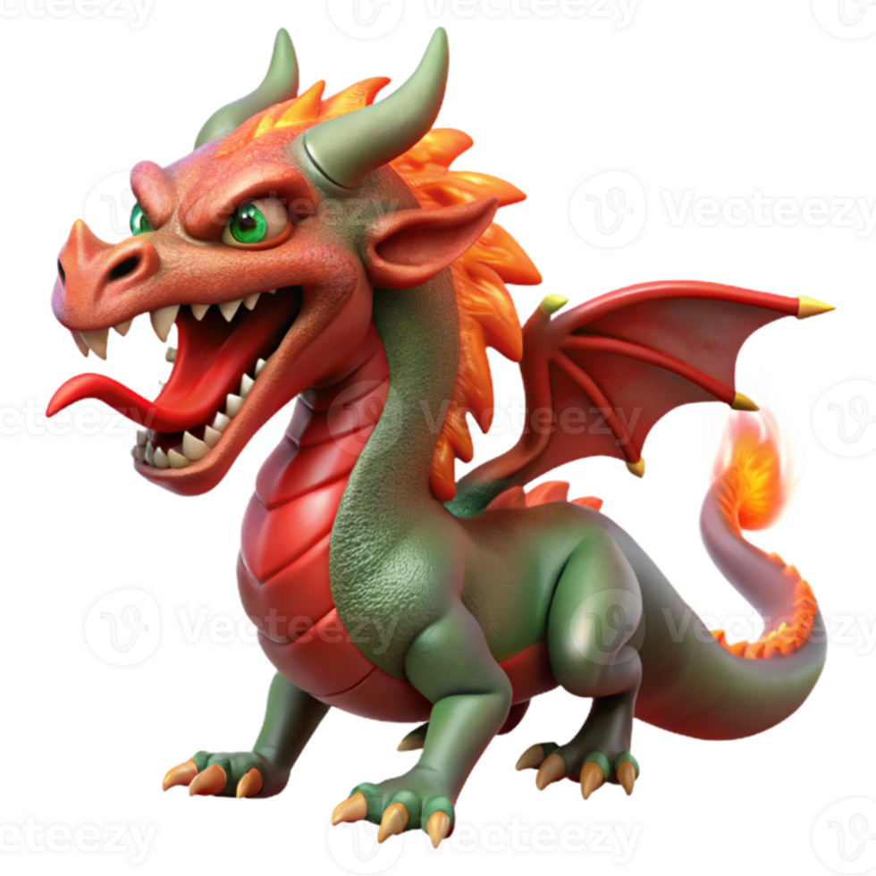 serene creative A fearsome dragon with crimson scales, breathing emerald fire, against a backdrop of a swirling nebula. Hyperrealistic style authentic png