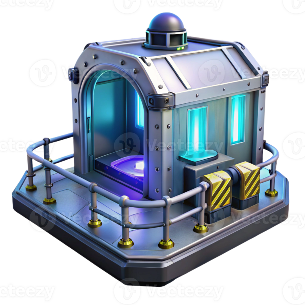 stunning traditional A futuristic prison cell with energy barriers and holographic surveillance, cold and sterile, dystopian style original png