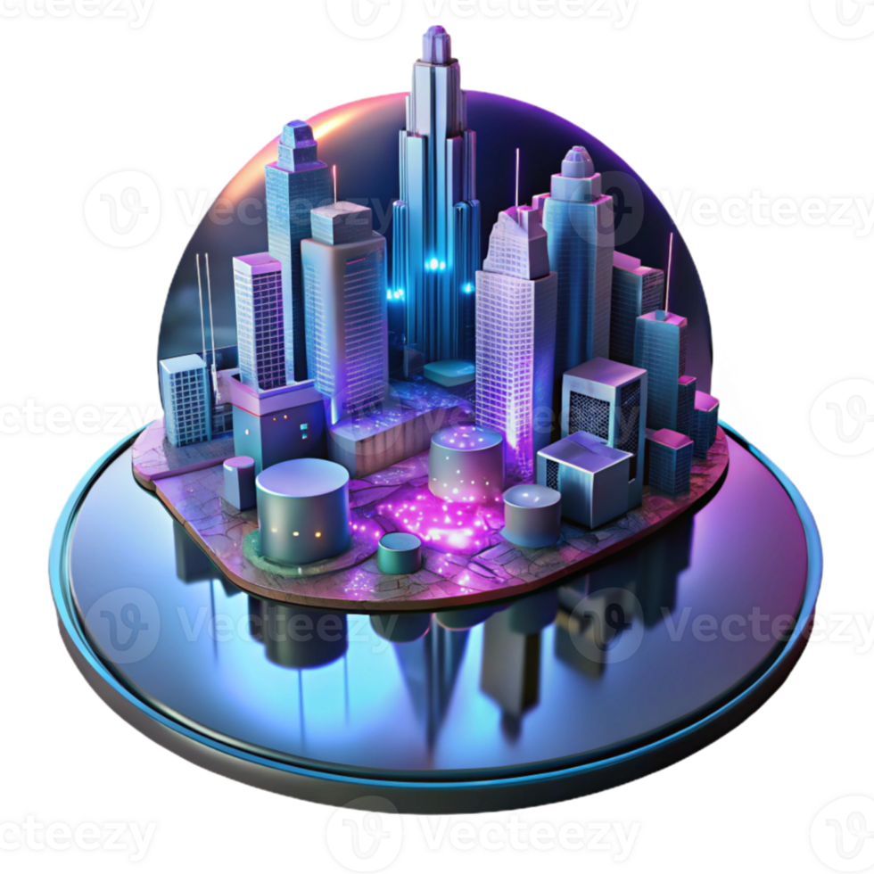 wonderful artistic A futuristic security camera scanning a cityscape, surveillance technology theme, night time lighting professional png