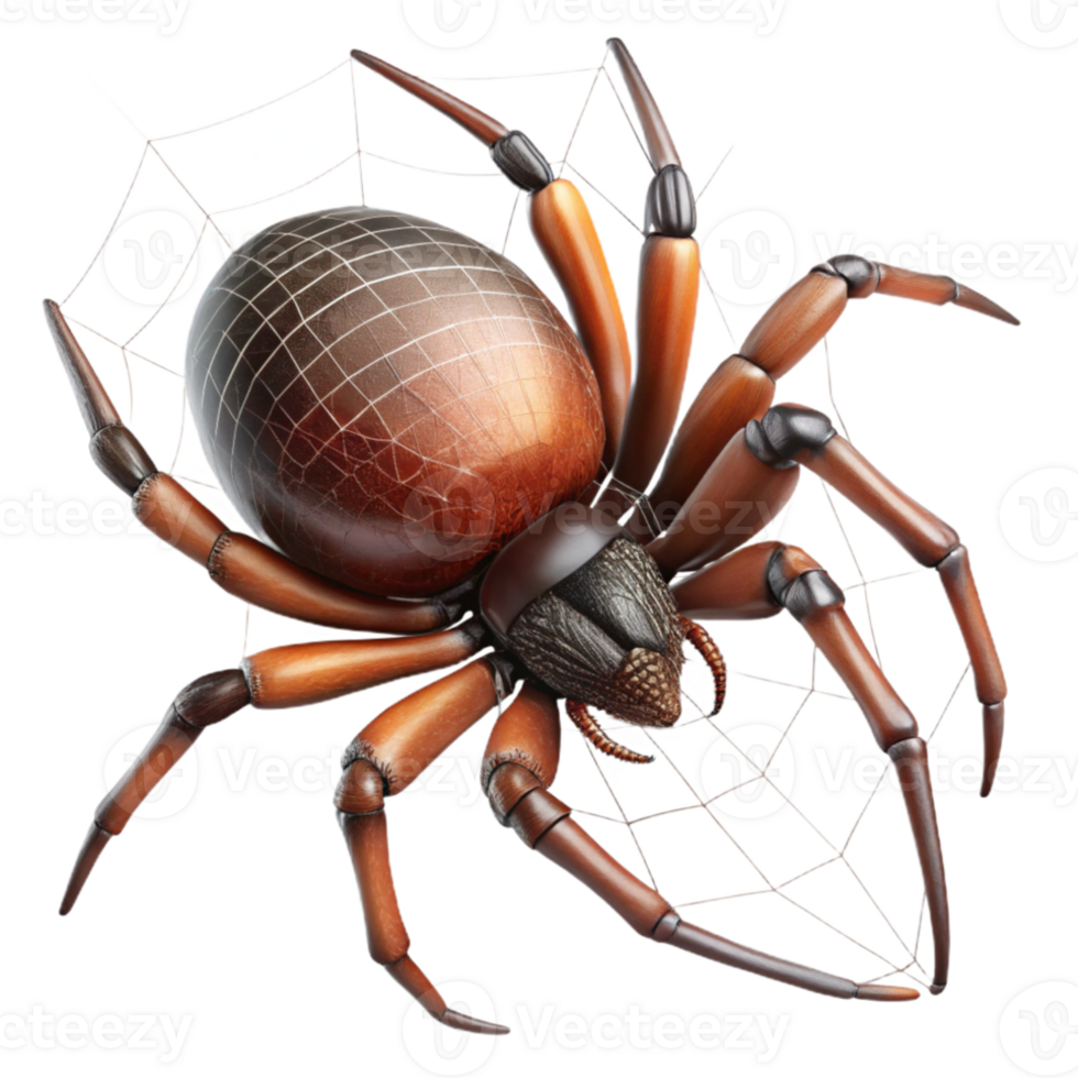 magnificent abstract A close-up of a spider spinning a web, intricate details, delicate threads, macro photography 4K png