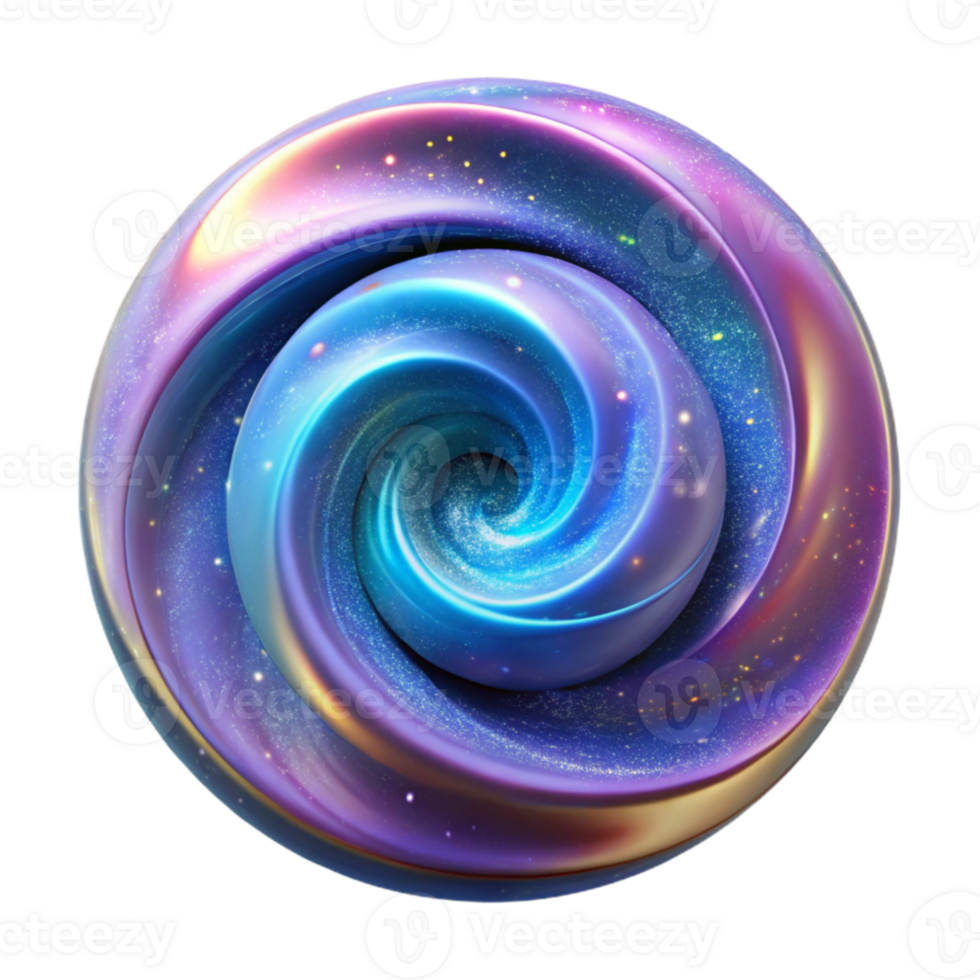 beautiful rustic A swirling vortex of stardust, forming a galaxy-like pattern, with a vibrant, iridescent glow, inspired by astronomical photography high resolution png