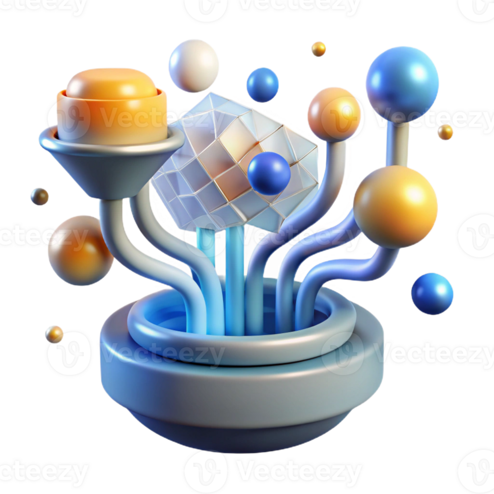dramatic vintage An abstract representation of data flow, visualized as streams of light and particles, illuminated by a dynamic, changing light. Style Data Visualization Art high quality png