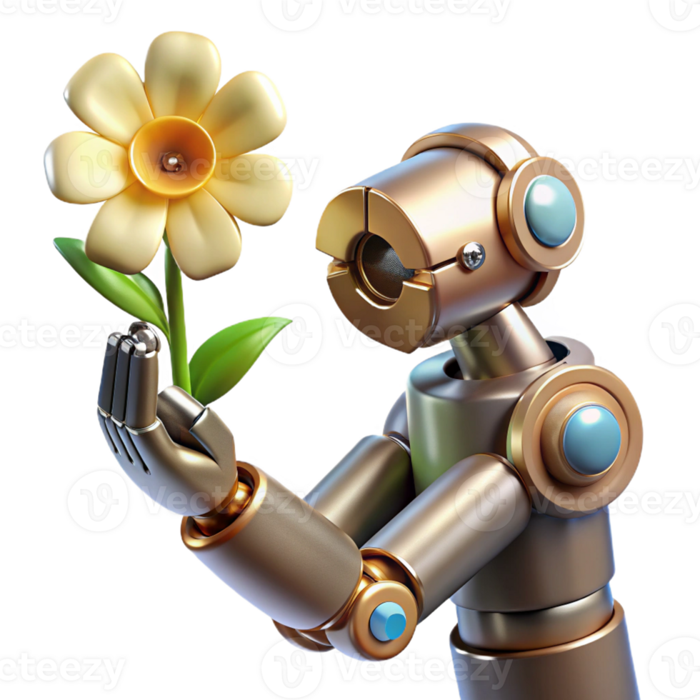 magnificent modern magnificent abstract A Steampunk Robotic Arm Holding a Delic exclusive detailed png