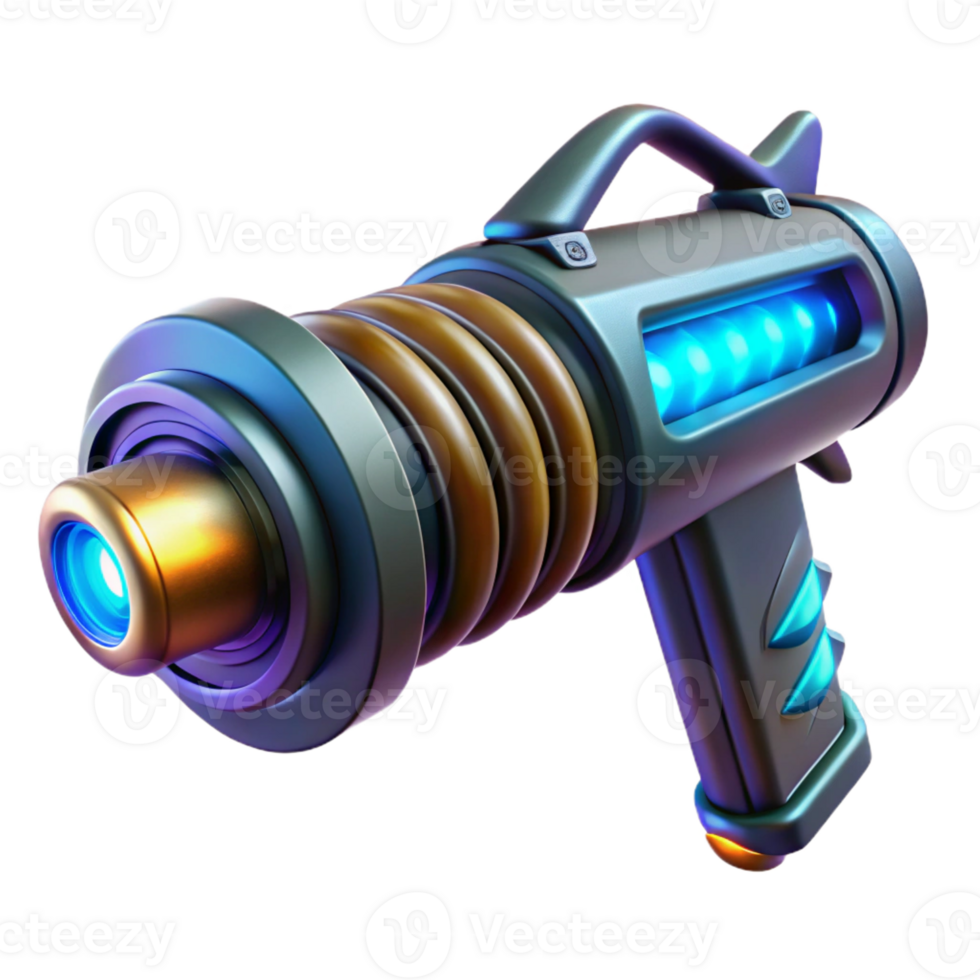 magnificent creative extraordinary classic A Futuristic Weapon with Glowing Energy original high resolution png
