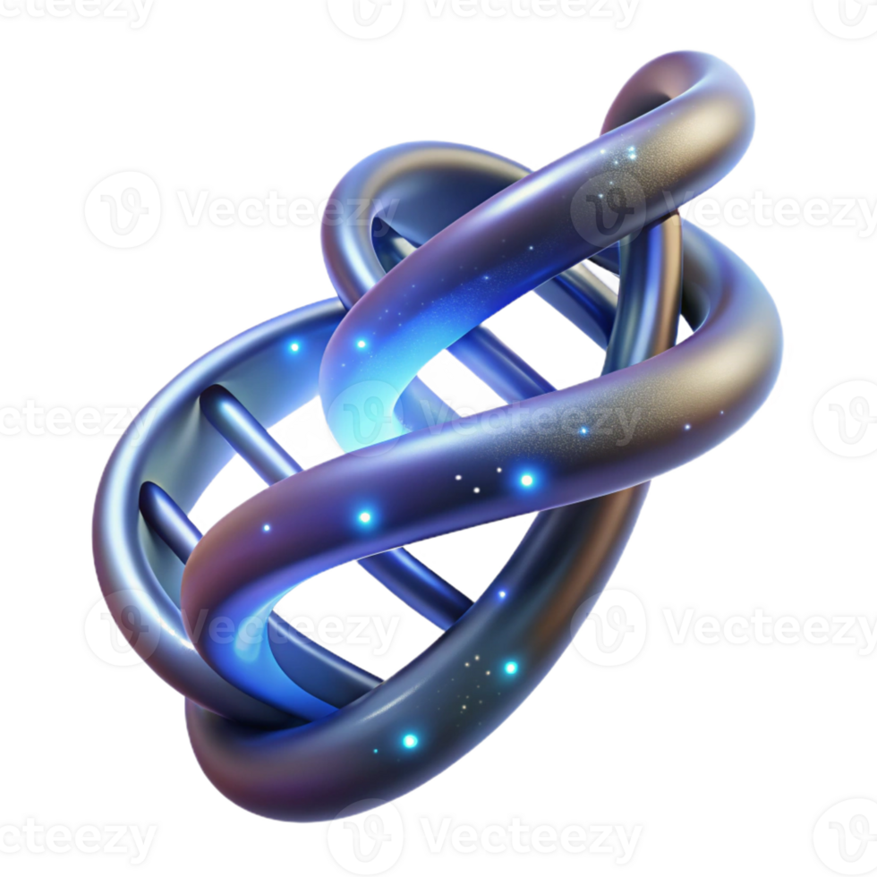 serene creative dramatic traditional A Dna Strand Spiraling Through Space Gl high quality original png