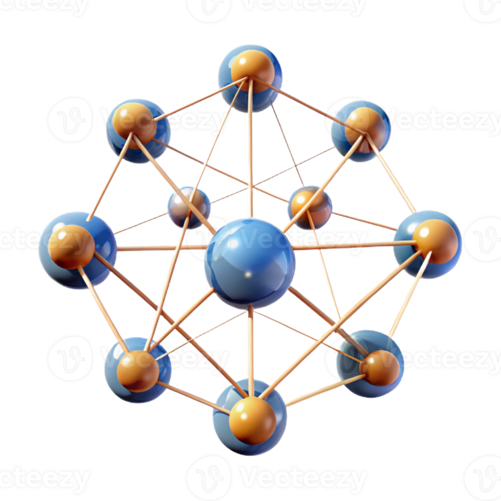 magnificent rustic dramatic traditional A Network of Interconnected Nodes Pulsing high quality professional png
