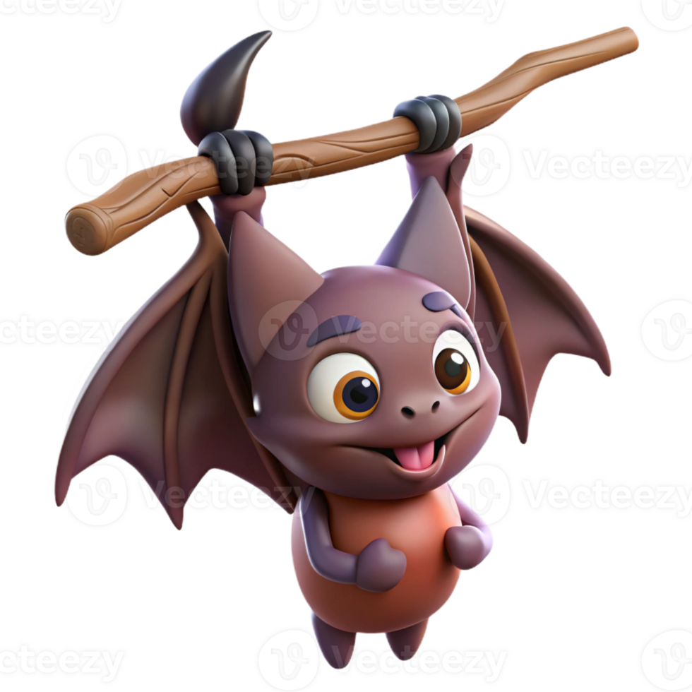 magnificent modern magnificent modern A Mischievous Imp with Bat Wings Hangin professional authentic png