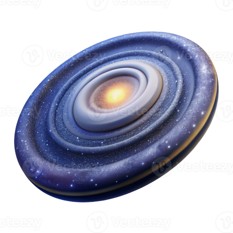 serene artistic A spiral galaxy seen edge-on, its dust lanes and star clusters clearly visible. Realistic, detailed rendering exclusive png