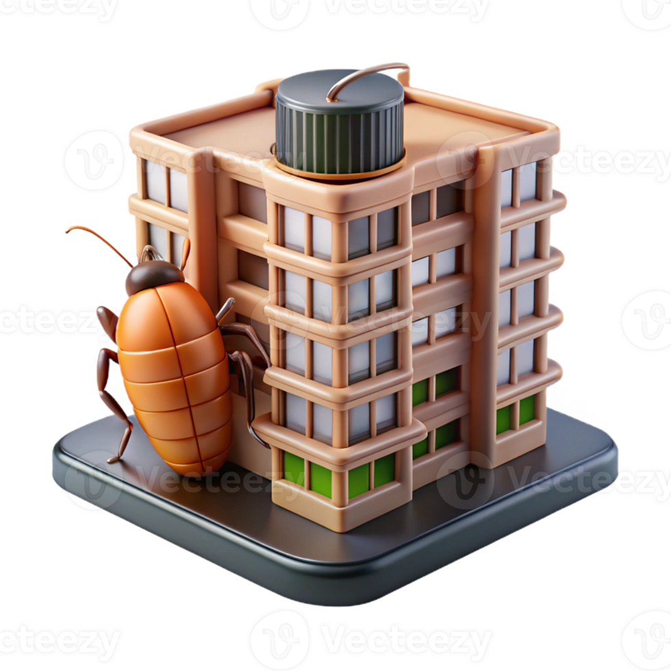 extraordinary abstract Microscale apartment building, designed for insects, intricate details, macro photography style high quality png
