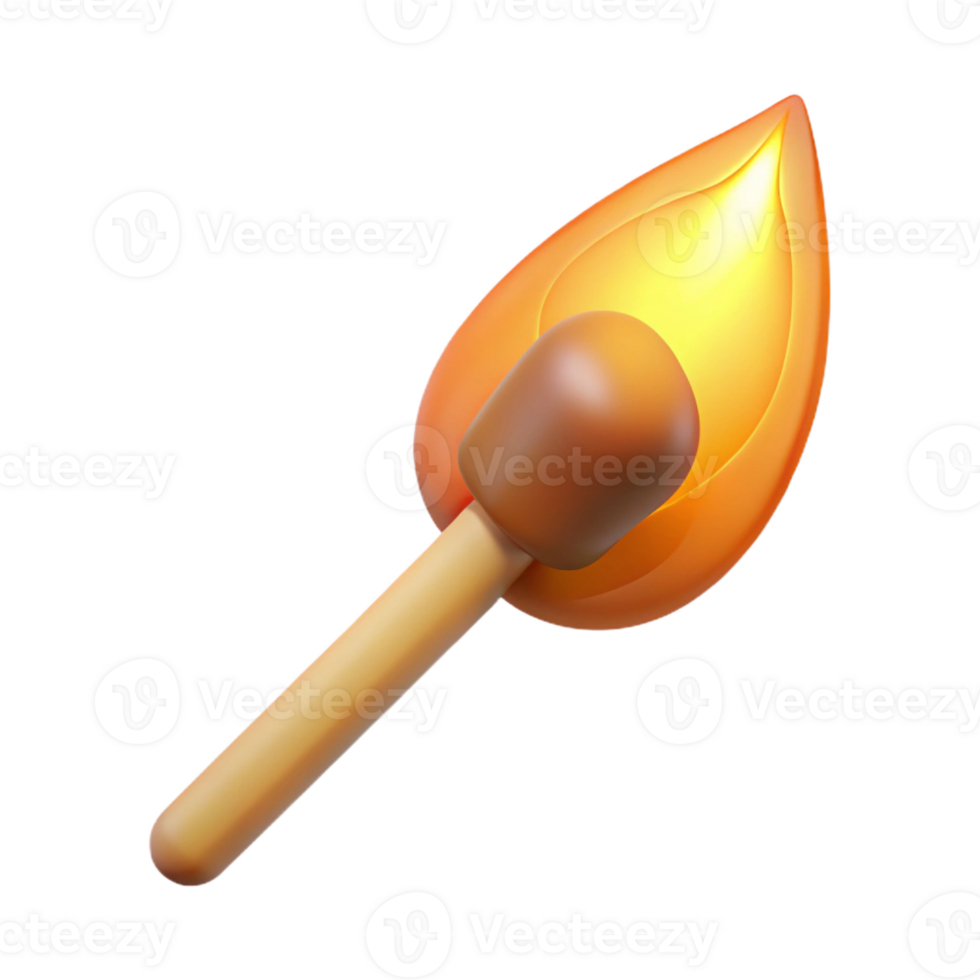 serene vintage A single, lit match, glowing ember, dark background, minimalist still life original png