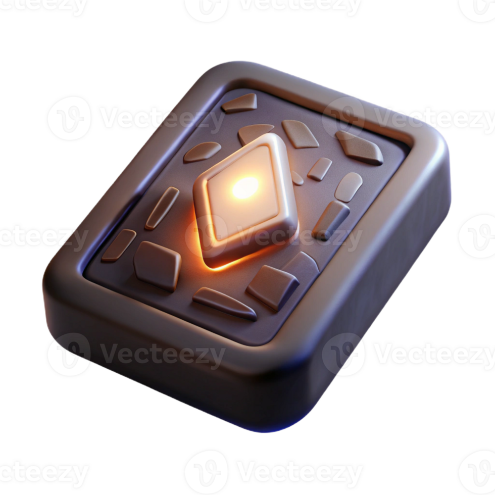 dramatic abstract An intricate Sumerian cuneiform tablet, glowing with an inner light, floating in darkness, digital art, ethereal lighting, authentic png