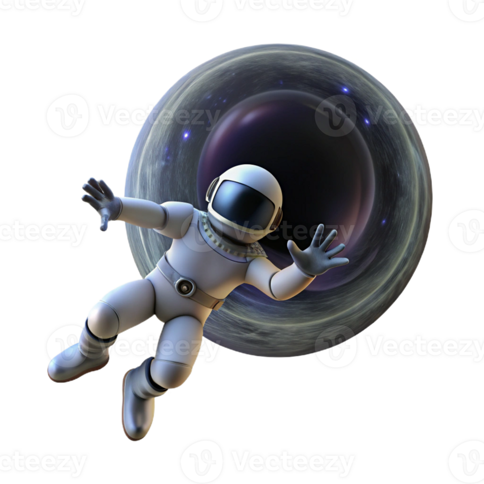 wonderful minimalist A lone astronaut, adrift in the inky blackness of space, reaching out towards a distant, pulsating quasar. Photorealistic style, dramatic lighting high resolution png