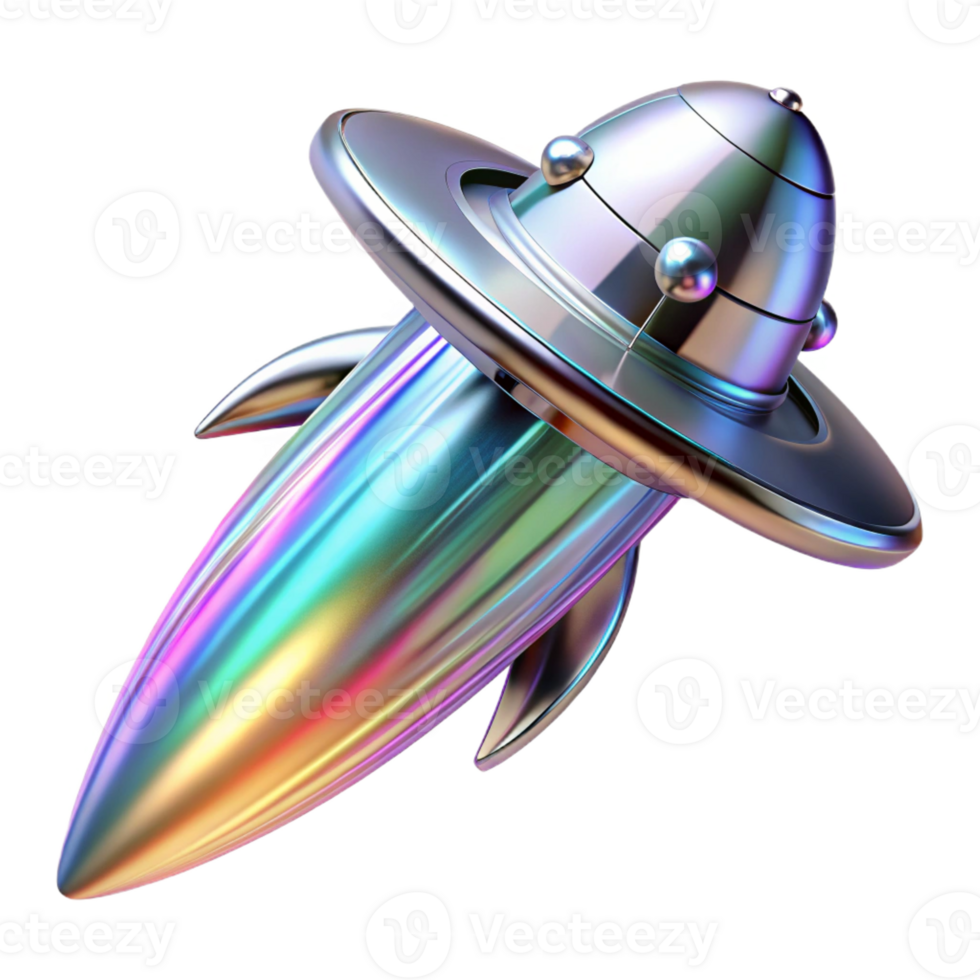wonderful rustic A sleek, chrome spaceship emerging from a wormhole, trailing streaks of iridescent energy. Dramatic, contrasting lighting, art nouveau style authentic png