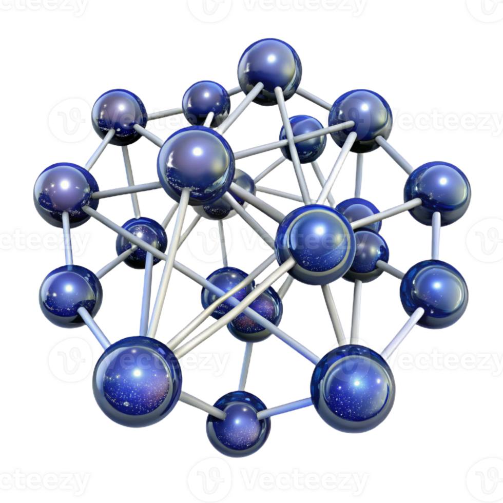 magnificent contemporary A network of interconnected galaxies, forming a vast cosmic web. Scientific, detailed rendering original png