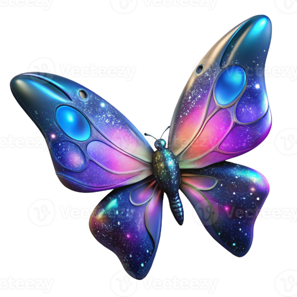 stunning rustic A cosmic butterfly, its wings formed from galaxies, fluttering through the void. Surreal, vibrant colors high resolution png