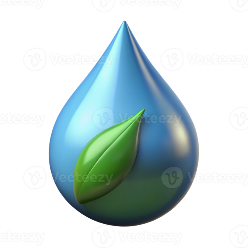 magnificent traditional A single raindrop falling from a leaf, reflecting the surrounding forest, macro photography exclusive png