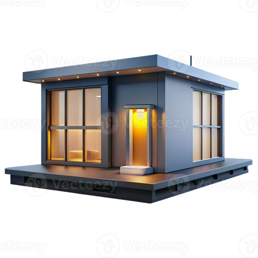 extraordinary traditional Prefabricated modular home, sleek minimalist design, customizable components, bright studio lighting, product design rendering detailed png