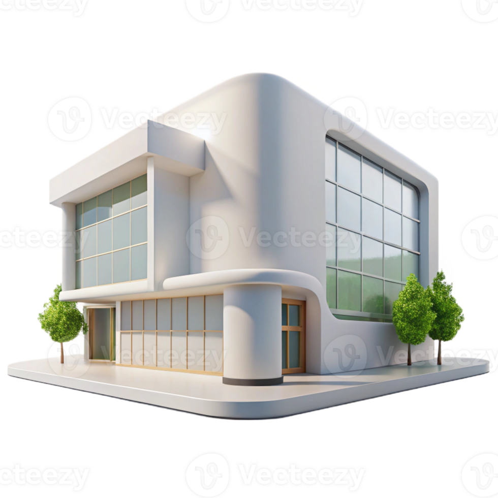 impressive modern Modern art museum, minimalist design, white walls, large windows, natural light, contemporary style original png
