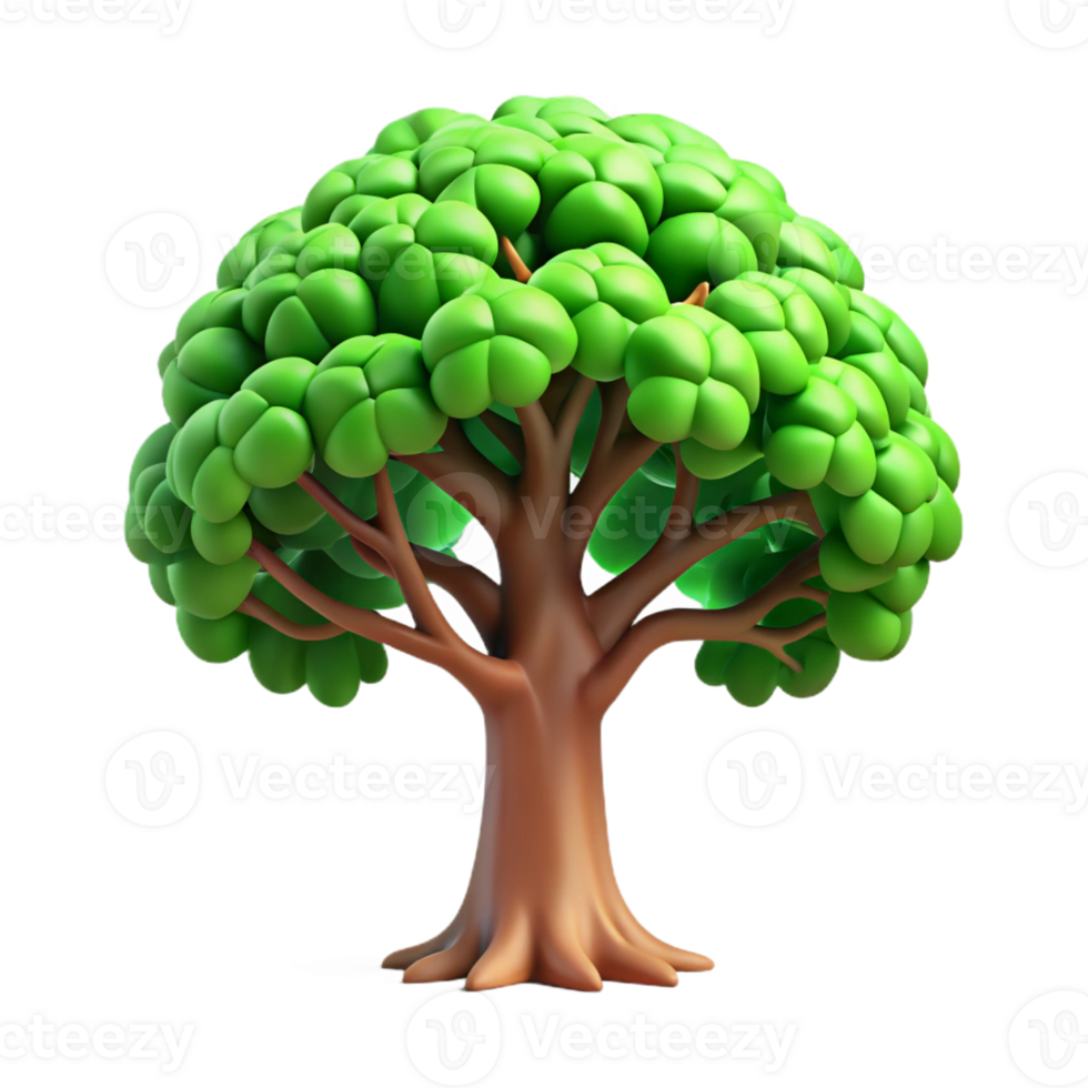 impressive artistic A majestic oak tree with sprawling branches, covered in vibrant green leaves, dappled sunlight, realistic style exclusive png