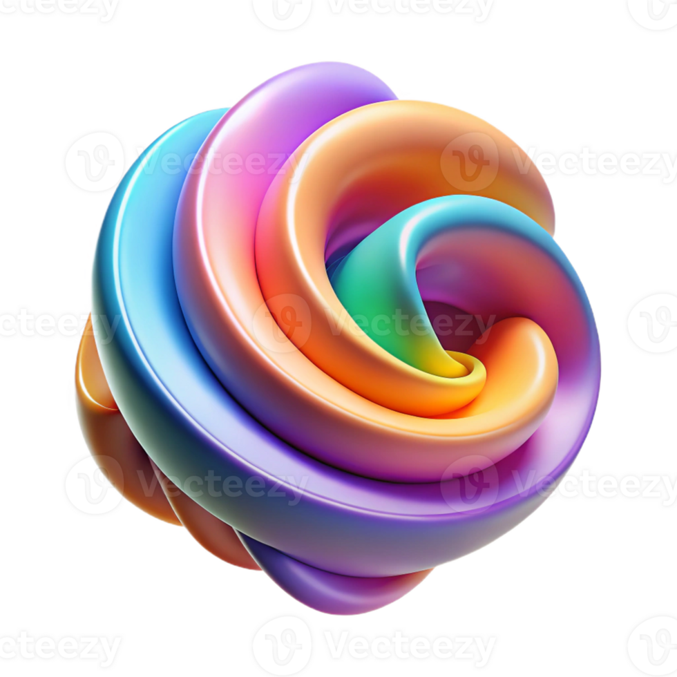 impressive modern An abstract representation of human emotions, using swirling colors and dynamic shapes, with a soft, impressionistic style high resolution png