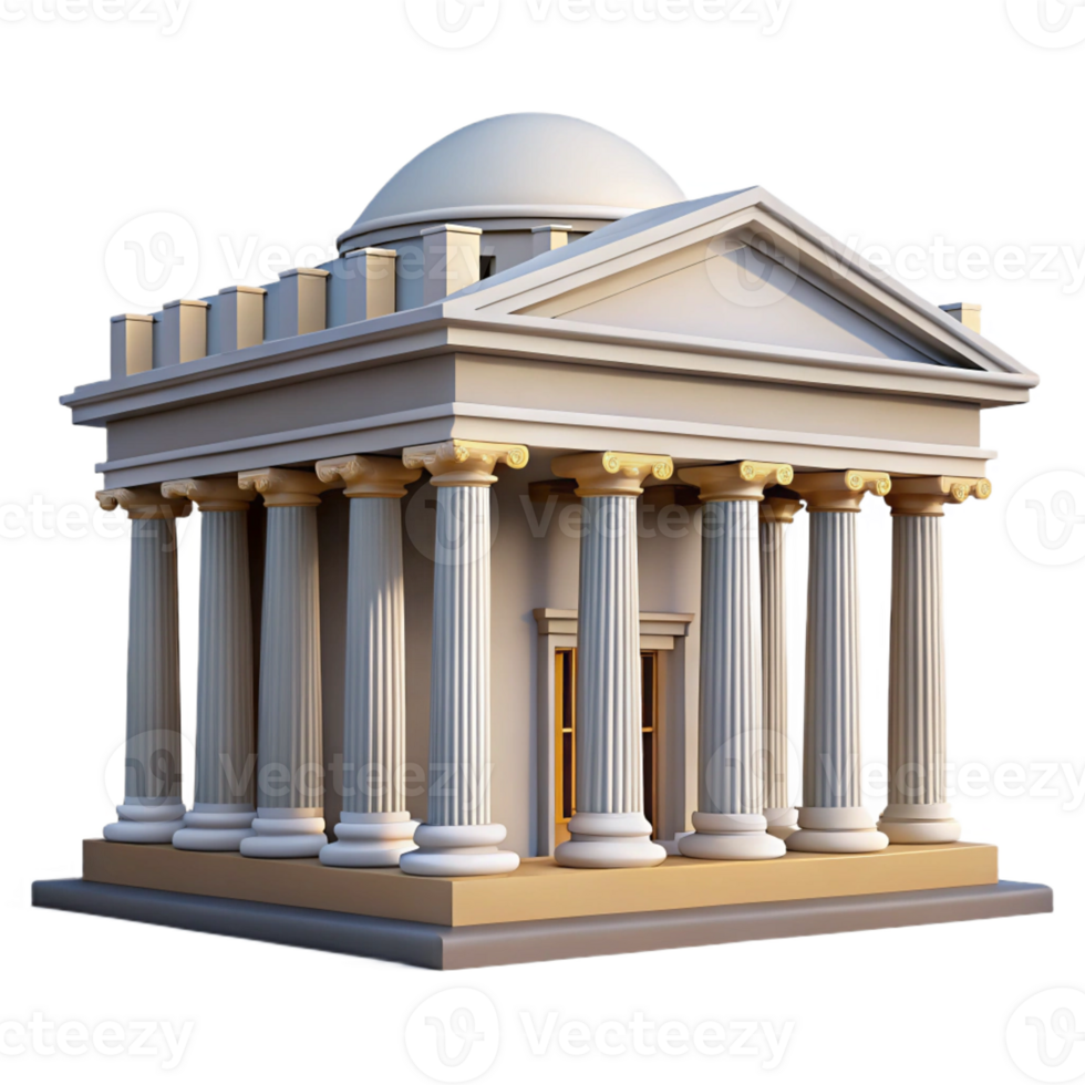 stunning classic Neoclassical government building, grand columns, symmetrical facade, soft daylight, highly detailed, Neoclassical style original png