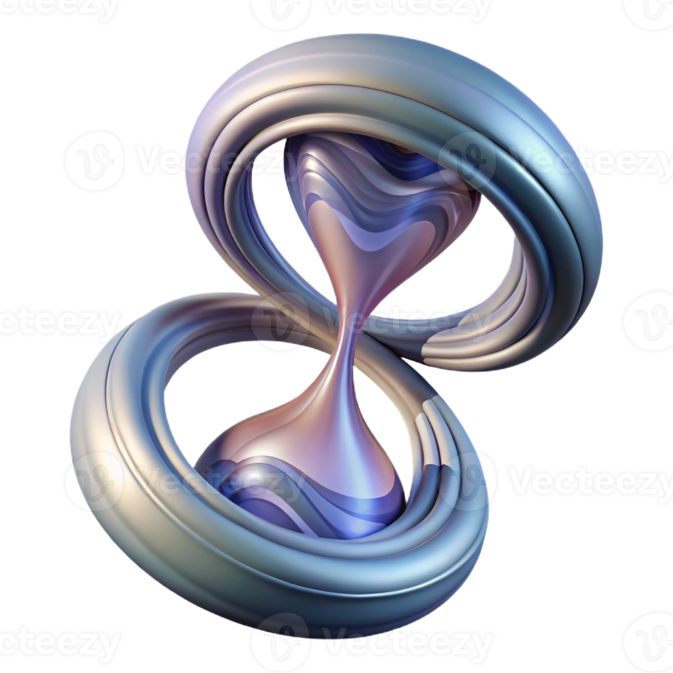beautiful classic An abstract representation of time, using flowing lines and distorted shapes, with a mysterious, metaphysical style original png