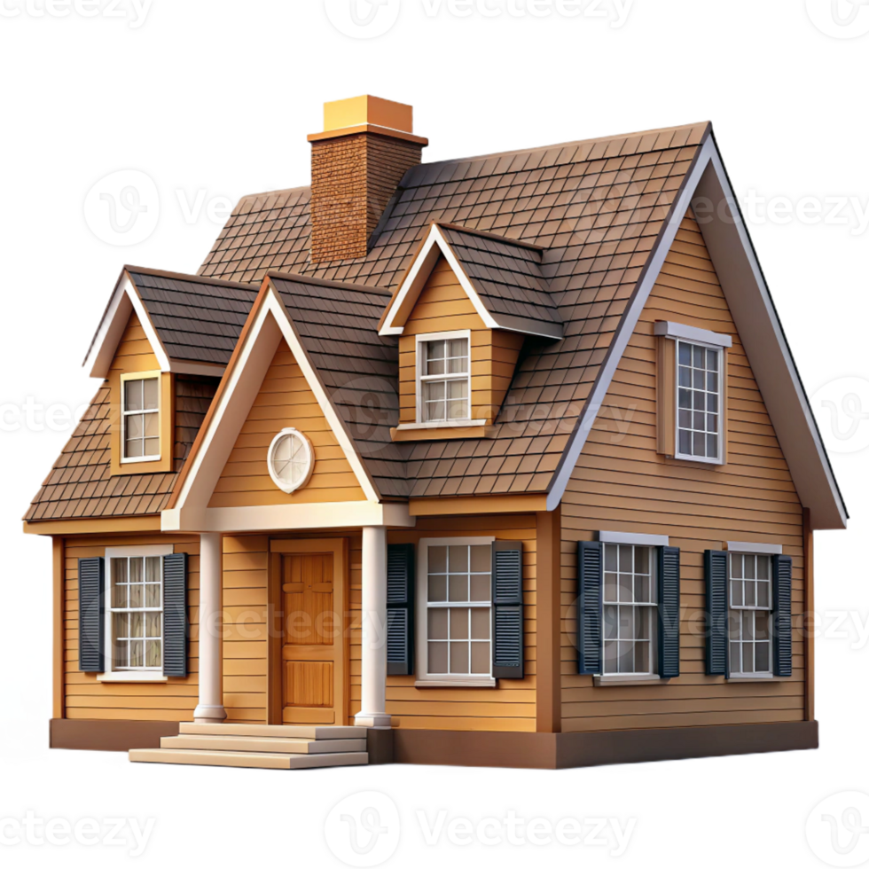 vibrant artistic Cape Cod style house, symmetrical facade, cedar shingles, white trim, soft daylight, highly detailed, Cape Cod style 4K png