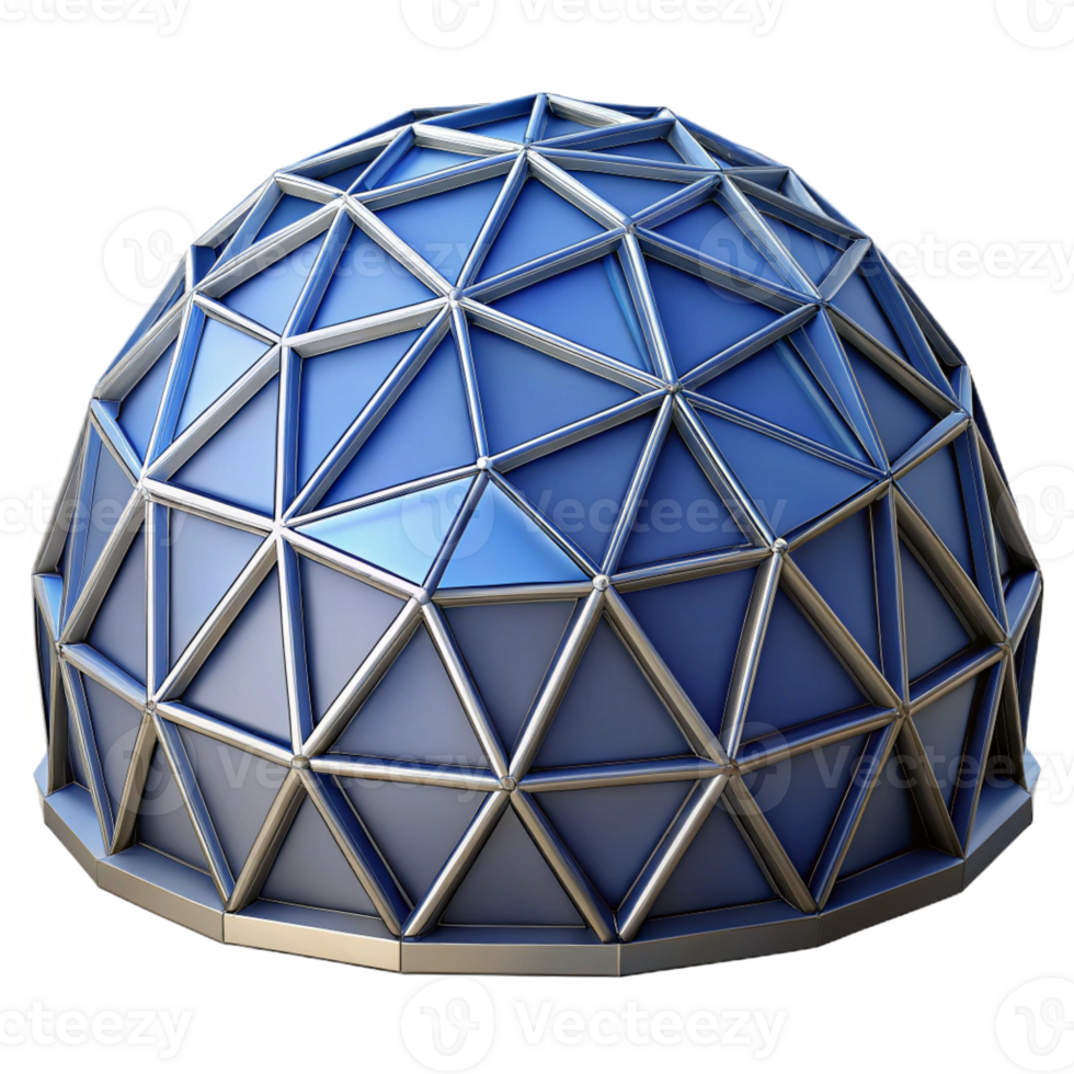impressive traditional Geodesic dome, futuristic architecture, geometric structure, innovative style authentic png