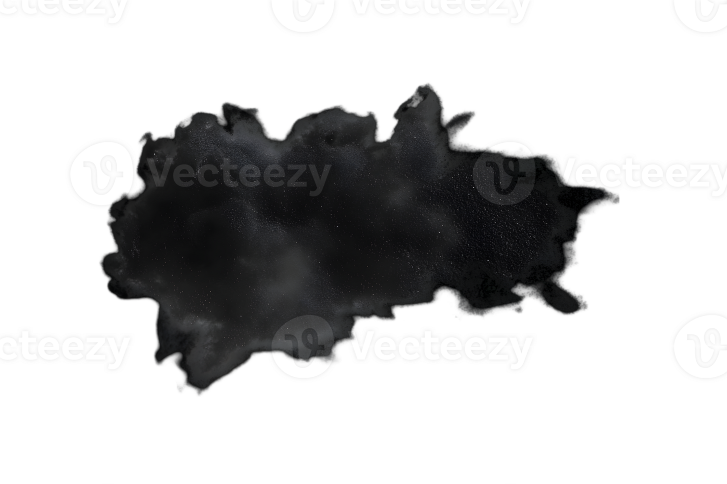 Abstract Night Sky Nebula with Sparkling Stars in Deep Cosmic Blackness on Transparent Background png