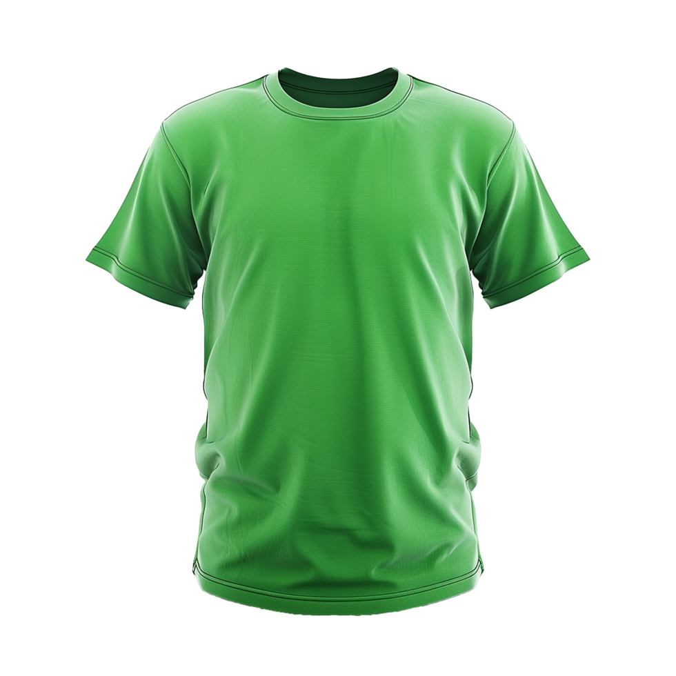 Highquality Green TShirt Mockup for Design Presentation and Branding png
