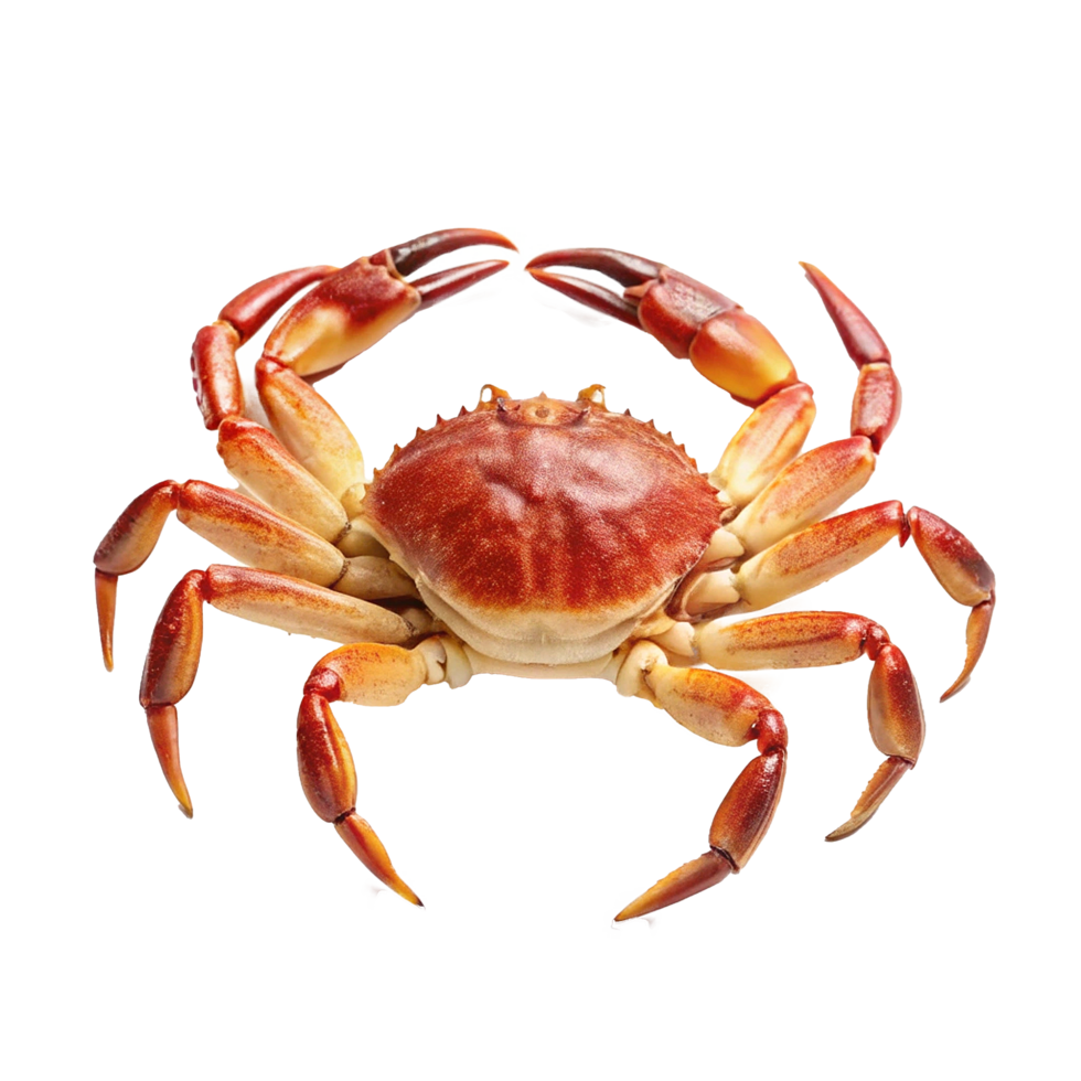 A Delicious Red Crab, Fresh From the Ocean, Ready to Eat, a Culinary Delight, Seafood Delicacy, Perfect for a Feast png