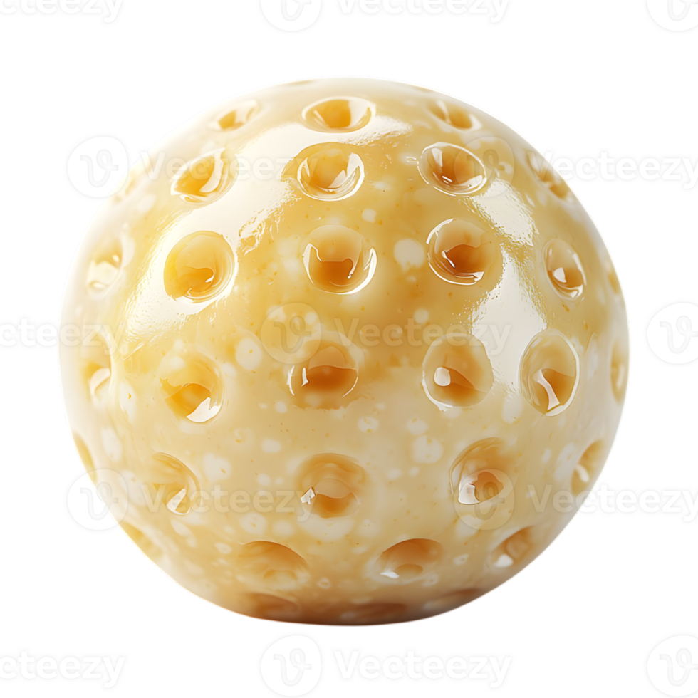 Close Up Round Glazed Donut png