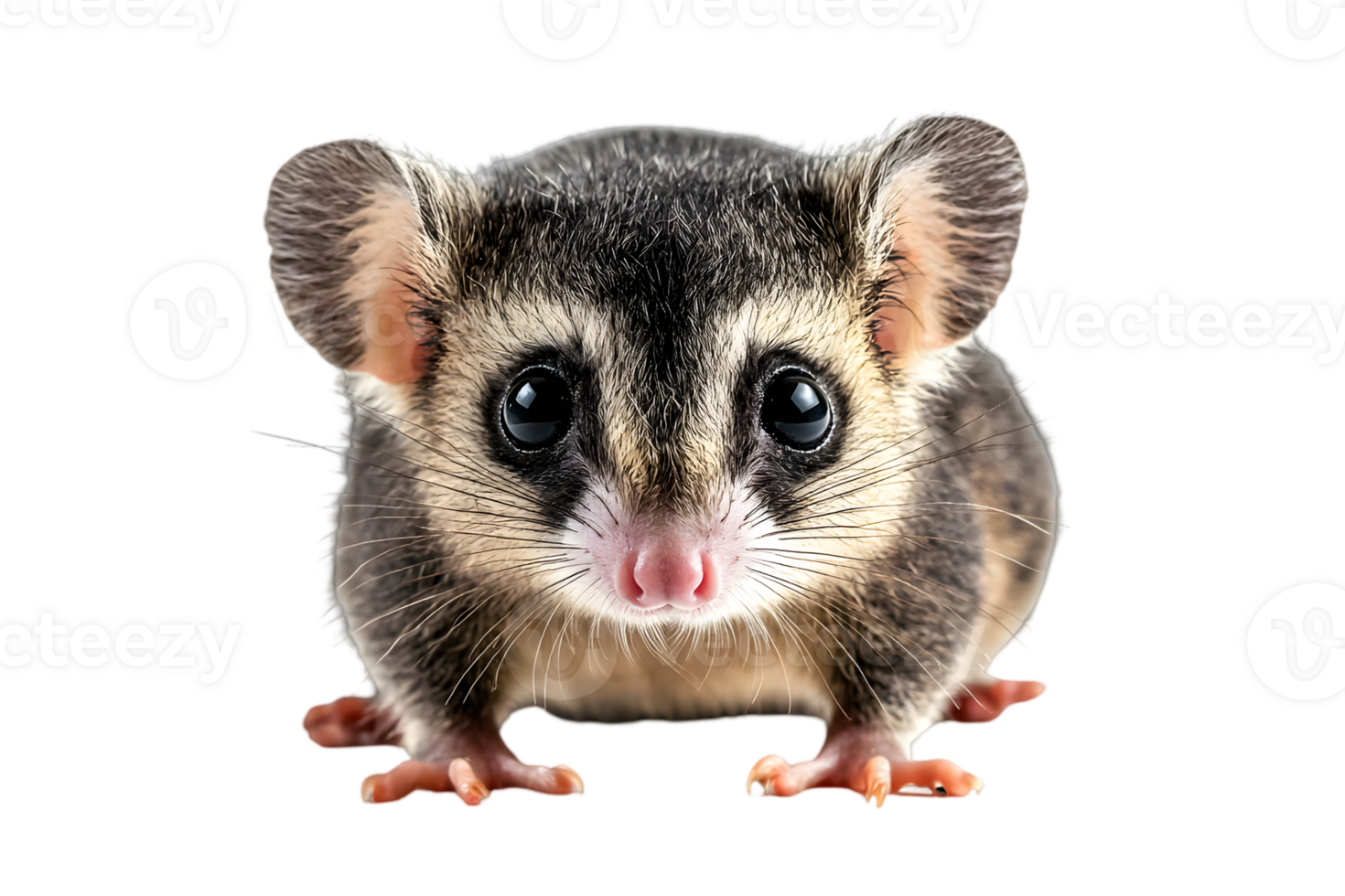 Closeup Portrait Of A Small Rodent png