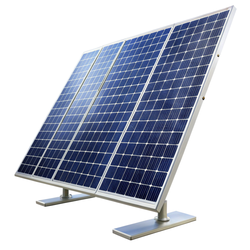High efficiency solar panel array for sustainable energy png