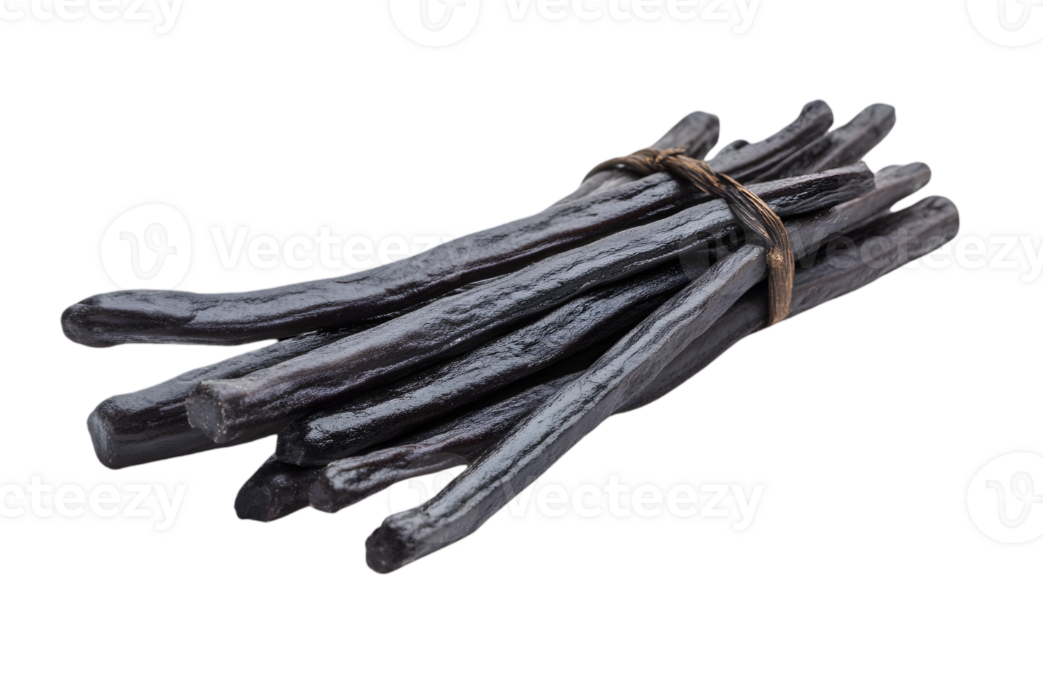 Dark Chocolate Covered Sticks Tied in a Bundle png
