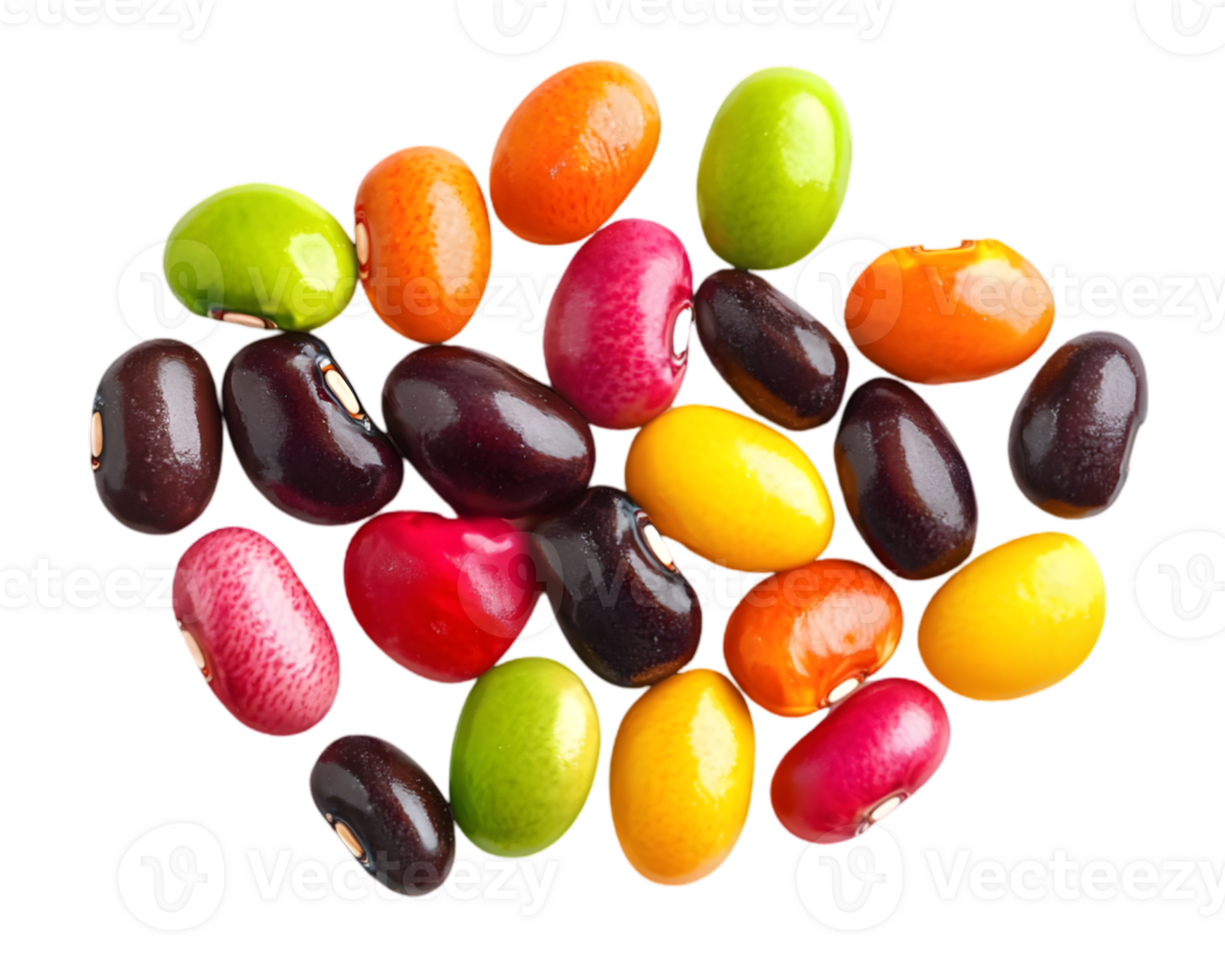 Colorful Variety Of Beans png