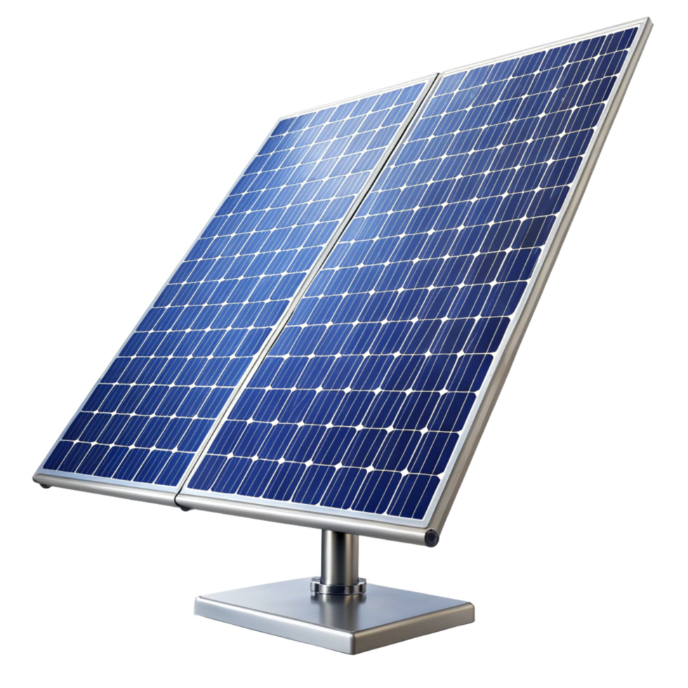 Highefficiency Dual Panel Solar Power System for Renewable Energy Generation png