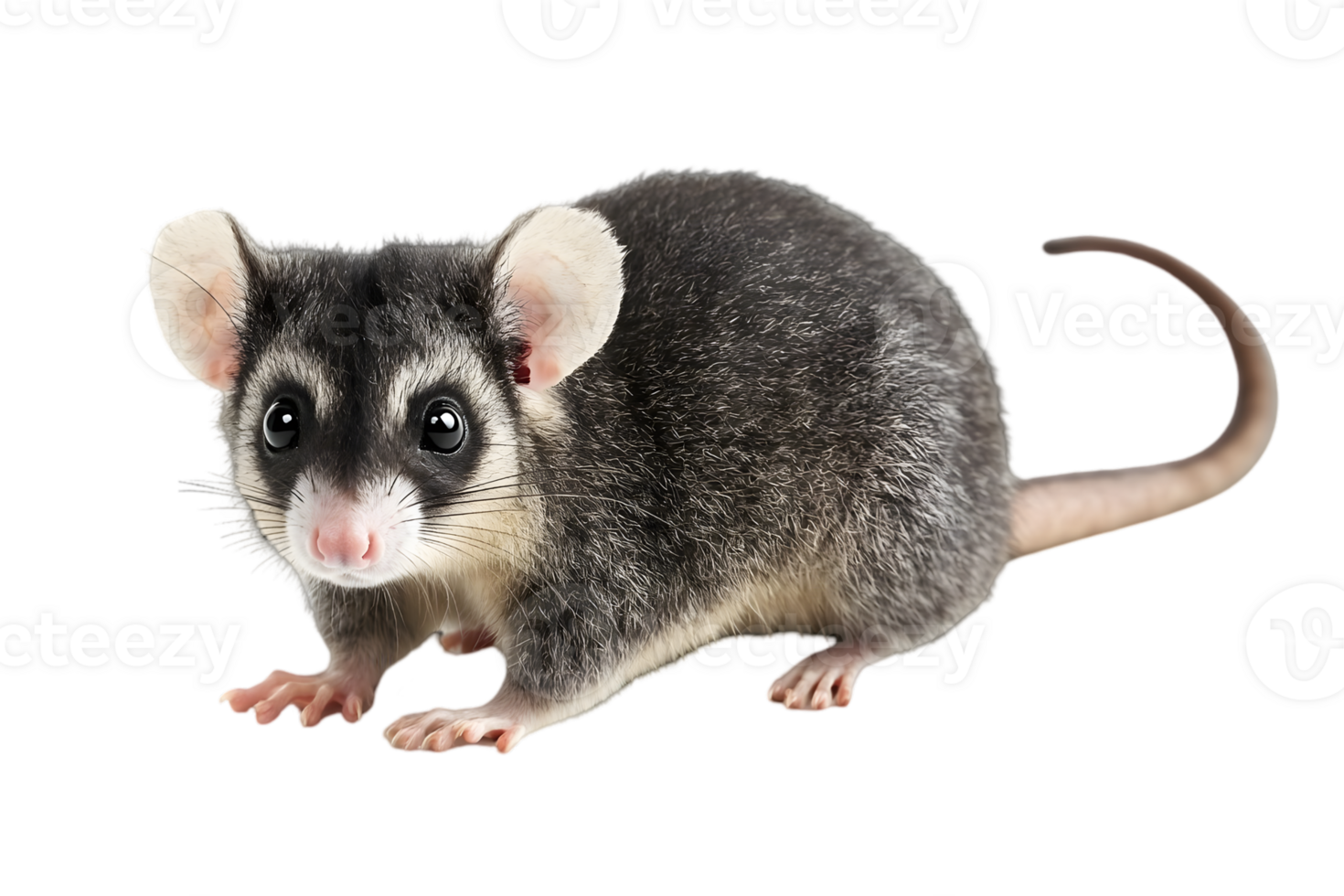 Small Rodent Portrait Against Transparent Backgrounds png