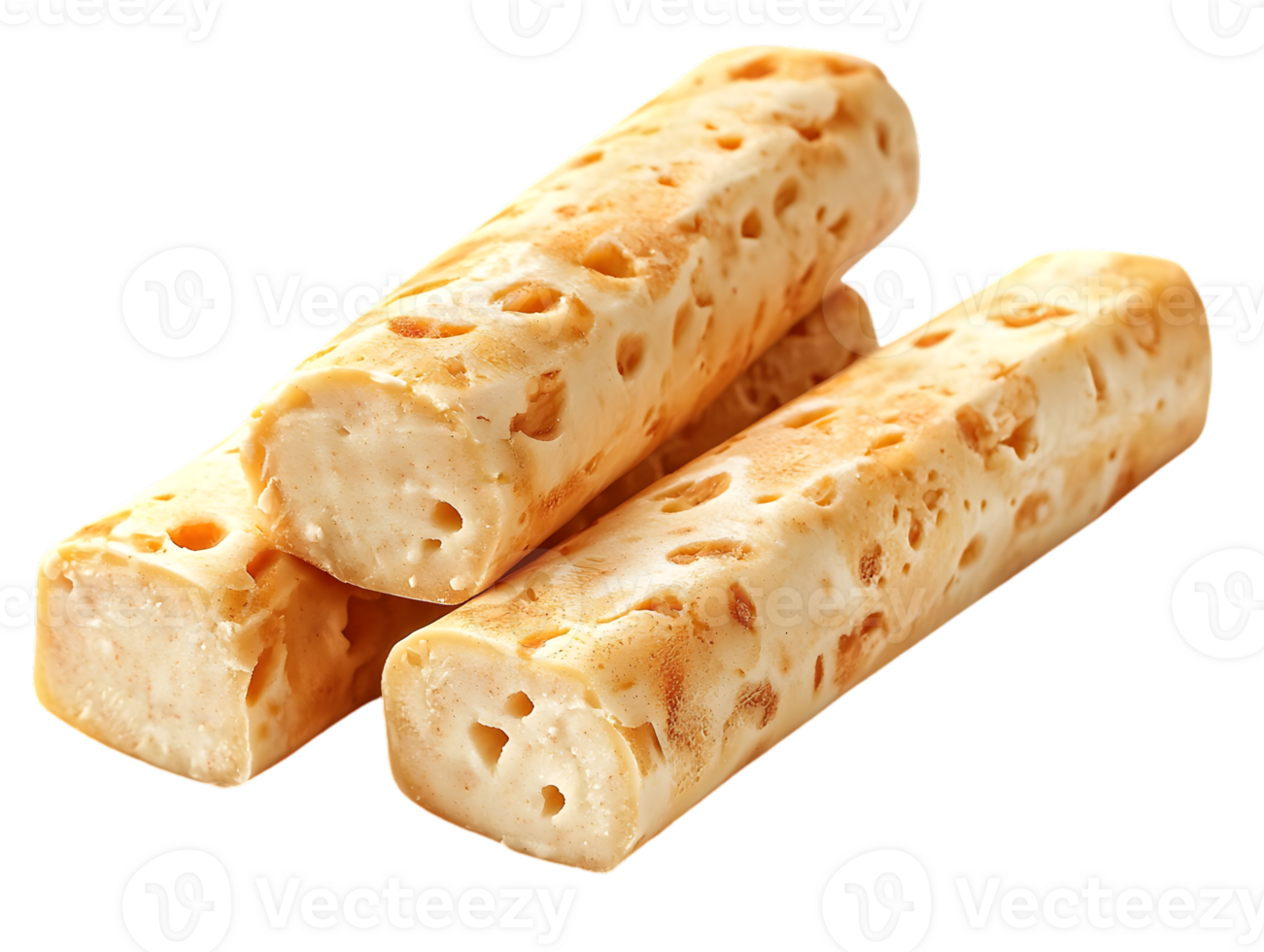 Stacked Creamy Honeycomb Bars png